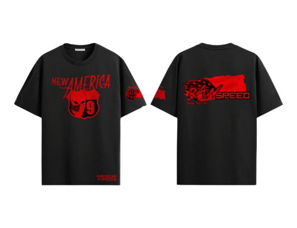 American Speed Black T-Shirt