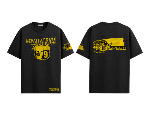 American Speed Black T-Shirt