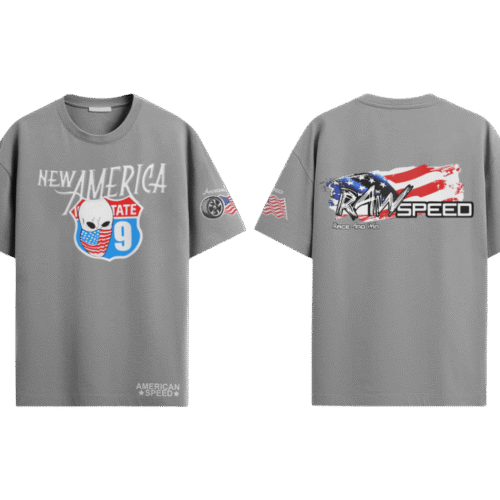 American Speed Gray T-Shirt